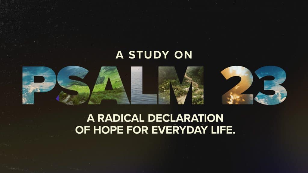 psalm 23 prayer