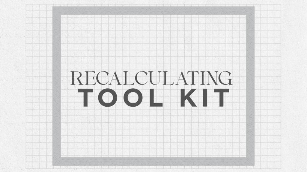 Recalculating ToolKit